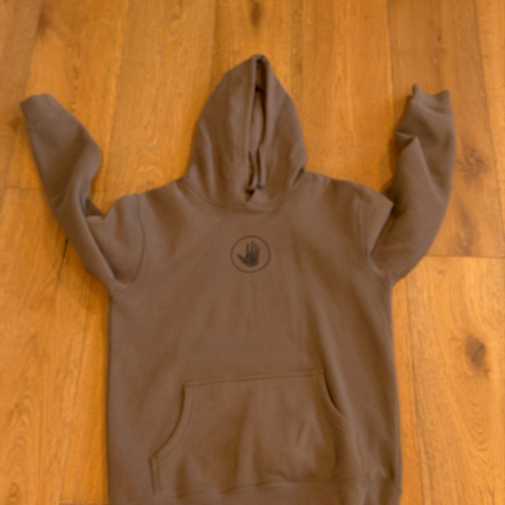 Body Glove Brown Hooded Pullover Sweatshirt